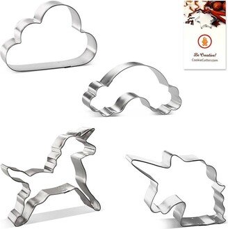 Rainbows & Unicorns Set - Metal Cookie Cutters