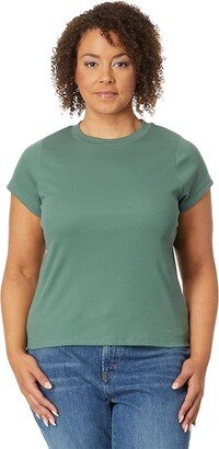 Plus Brightside Tee (Simply Sage) Women's T Shirt