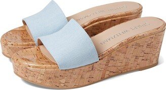 Summer Wedge (Blue Degrade) Women's Shoes