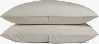 King Brushed Cotton Pillowcase Set