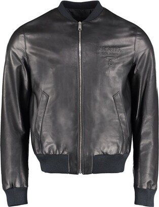 Lambskin Bomber Jacket-AB