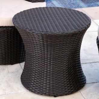 Outdoor Newport Wicker Side Table