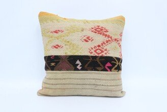 Throw Pillow Covers, Kilim Pillow, Antique Pillows, Beige Case, Patterned Cushion, Farmhouse Fall 7291