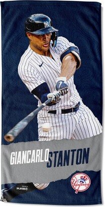 30x60 MLB 23 Giancarlo Stanton Player Printed Beach Towel