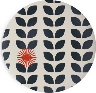 Salad Plates: Scandinavian Climbing Vines - Neutral Salad Plate, Beige