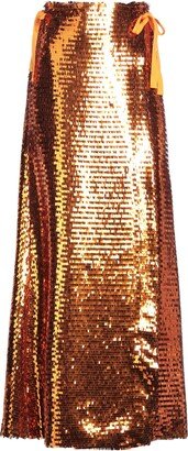 Long Skirt Copper