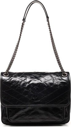 Niki Chain-Link Medium Shoulder Bag