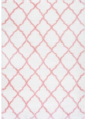 Nelda OZAS03B Rose 4' x 6' Area Rug