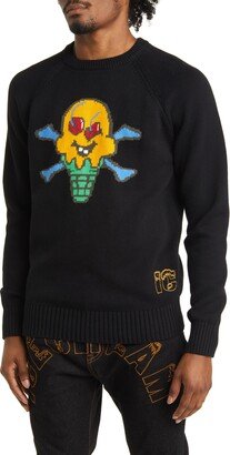 Cones 'N Bones Intarsia Sweater