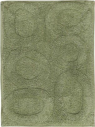 Super Soft Cotton Non-Skid Back Bath Rug 20 x 30 Sage by Castle Hill London