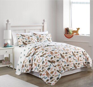 Desert Garden Reversible Ultra-Soft Microfiber Quilt Set