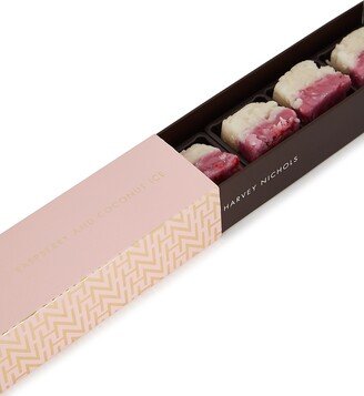 No.8 Raspberry & Coconut Ice 125g, Box, Truffles
