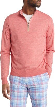 Crown Crafted Excursionist Flex Quarter Zip Wool Blend Pullover