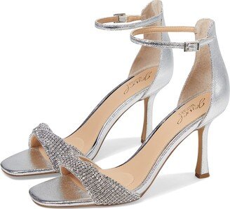 Yesica Stiletto with Crystal-Encrusted Strap