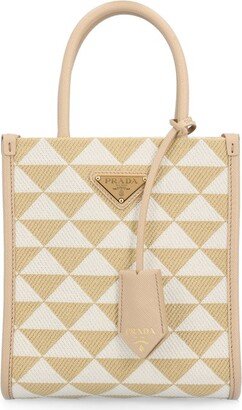 Symbole Jacquard Logo Plaque Tote Bag