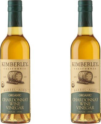 Kimberley Wine Vinegars Kimberley Organic Chardonnay Vinegar 375 ml (2 Pack)