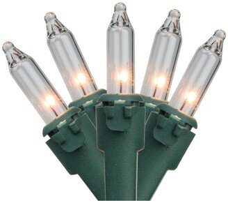 Northlight Set of 20 Clear Mini Christmas Lights 2.5 Spacing - Green Wire