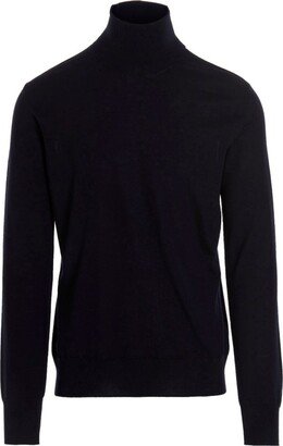 Turtleneck Knitted Jumper-BE