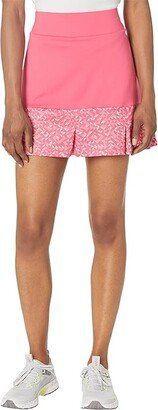 17 Shape Shifter Geo Skort (Fruit Dove) Women's Skort