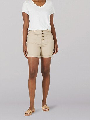 Legendary High Rise Relaxed Patch Shorts