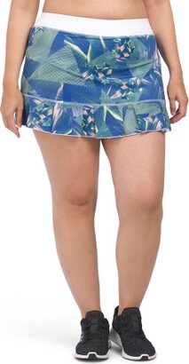 TJMAXX Plus Uv Tennis Skort For Women