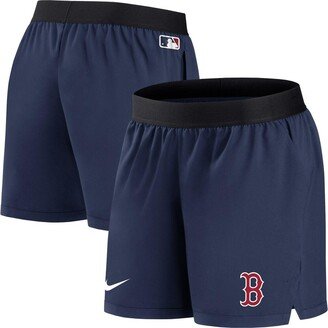 Women's Navy Boston Red Sox Authentic Collection Team Performance Shorts