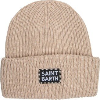 Logo Patch Beanie-AO