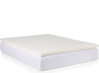 Slumber Solutions 2-inch Memory Foam and 1.5-inch Fiber Fill Mattress Topper