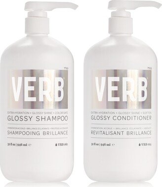 2-Pc. Glossy Shampoo & Conditioner Jumbo Set