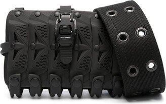 Y01 faux-leather belt bag