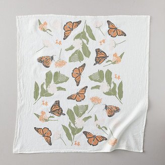 Monarchs + Milkweed Tea Towel-AA