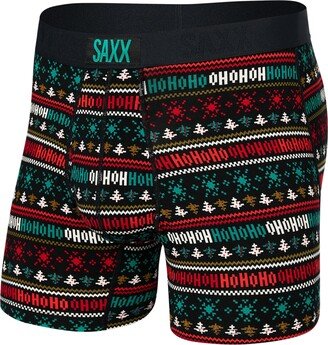 Men's Ultra Super Soft Relaxed-Fit Holiday Boxer Briefs