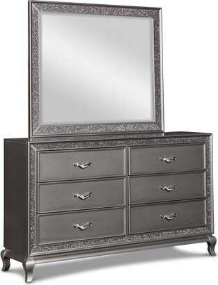 New Classic Furniture Morgana Rectangular Mirror