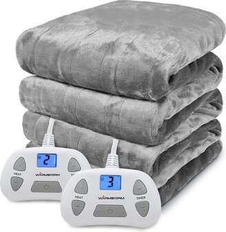 Roomtec Electric flannel fleece blanket queen size