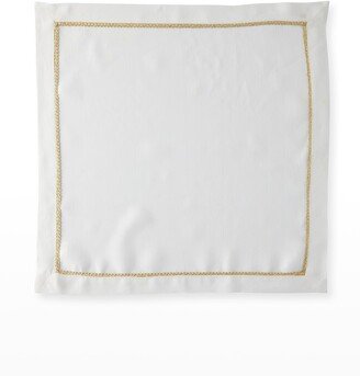 Nomi K Gold Braided Napkin