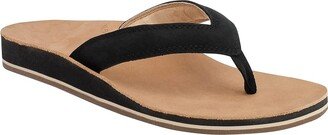 Revitalign Seaside Flip-Flop (Black) Women's Sandals