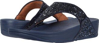 Lulu Glitter Toe-Thongs (Midnight Navy) Women's Shoes