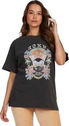 Juniors' To The Sun Boyfriend Cotton Graphic T-Shirt