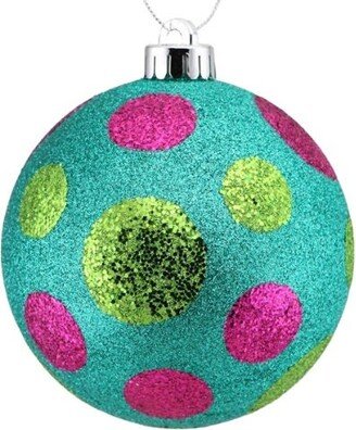 120mm All Glitter Polka Dot Ball