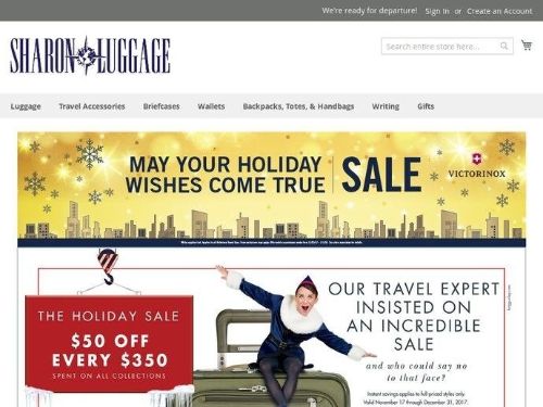 Sharon Luggage & Gifts Promo Codes & Coupons