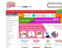 Party Supplies Now Promo Codes & Coupons