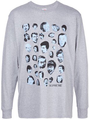 Faces long-sleeve T-shirt