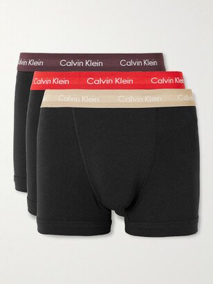 Three-Pack Stretch-Cotton Boxer Briefs-AN