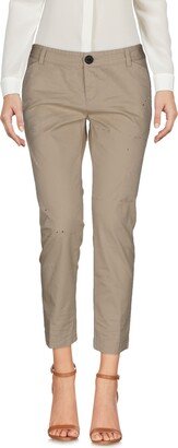 Cropped Pants Beige-AA