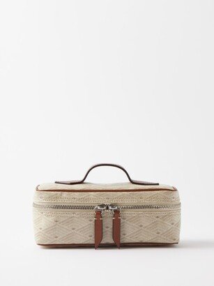 One Day Monogram-jacquard Canvas Washbag