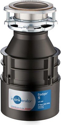 Badger 5 Garbage Disposal, 1/2 Hp