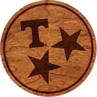 University Of Tennessee Coaster - Crafted From Cherry Or Maple Wood The Knoxville | Ut