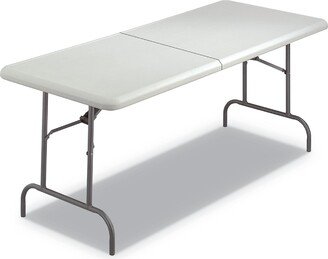 IndestrucTable Classic Bi-Folding Table, 30 x 72 x 29 - N/A