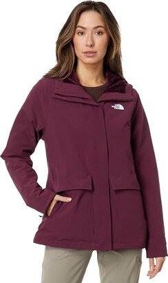 Shelbe Raschel Insulated Hoodie (Boysenberry) Women's Clothing