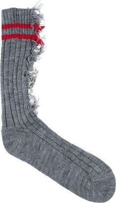 Socks & Hosiery Grey-AB